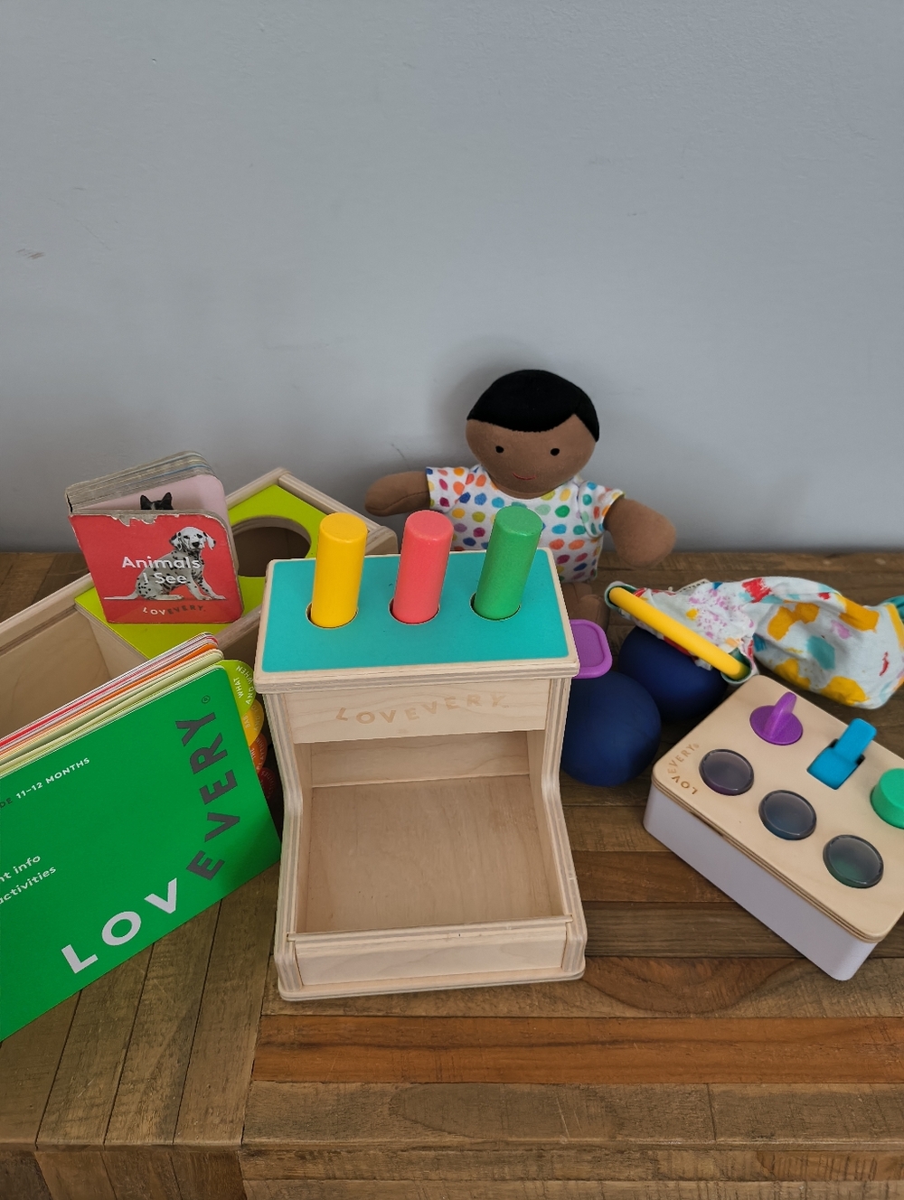 LOVEVERY The Thinker Play Kit 11–12 Months | 2023 Version | Partial